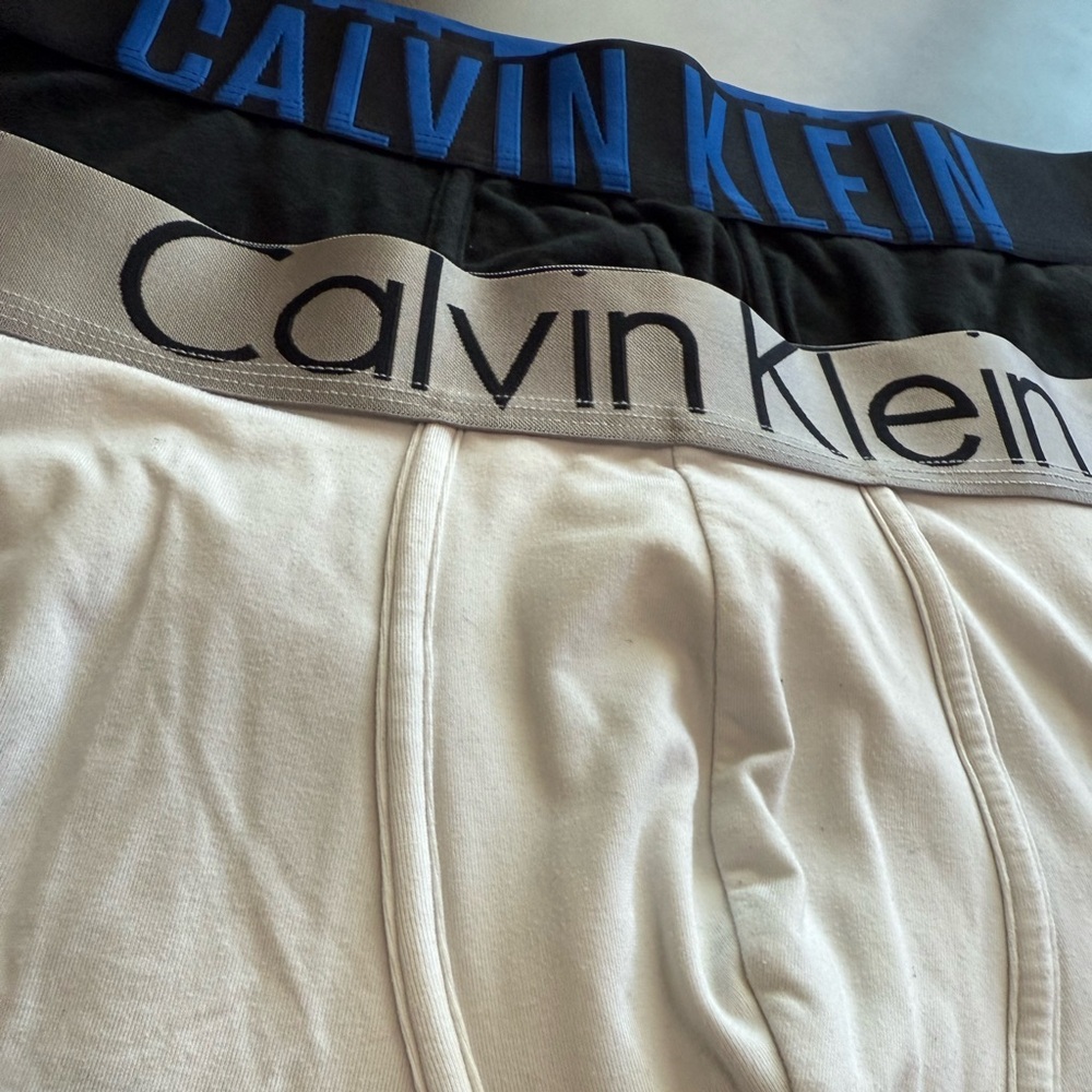 Calvin Klein Kids Black and White Shorts - Picture 6 of 8
